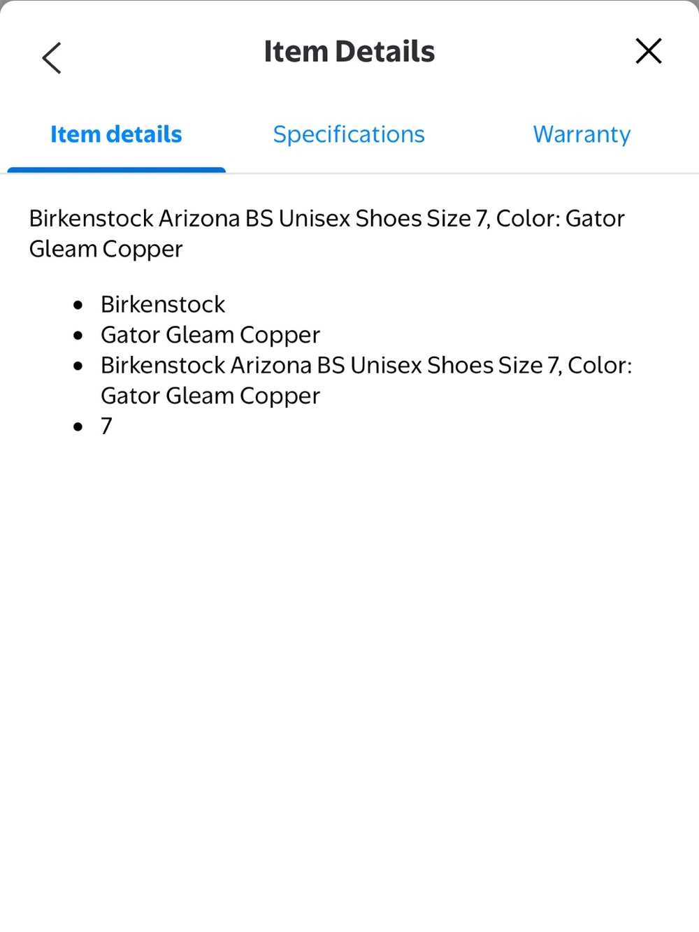 Birkenstock Gator Gleam copper metallic Croc-Embossed Double Buckle Sandals 40-9 - Picture 5 of 12